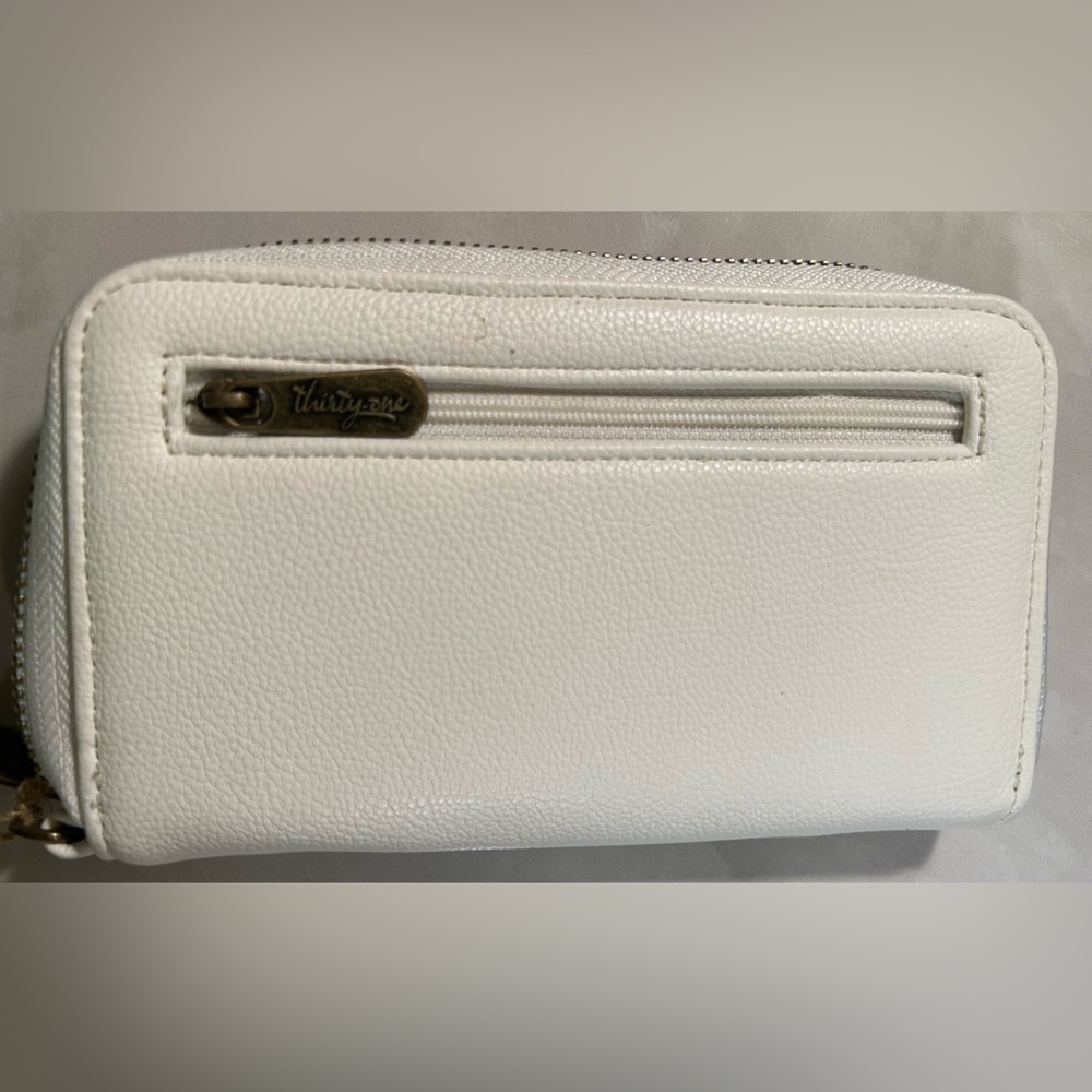 White Thirty-One Wallet - Picture 2 of 5
